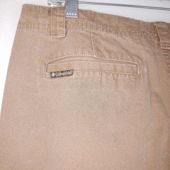 Columbia Khaki Pocket Hiking Pants Size 10 - Picture 4 of 5